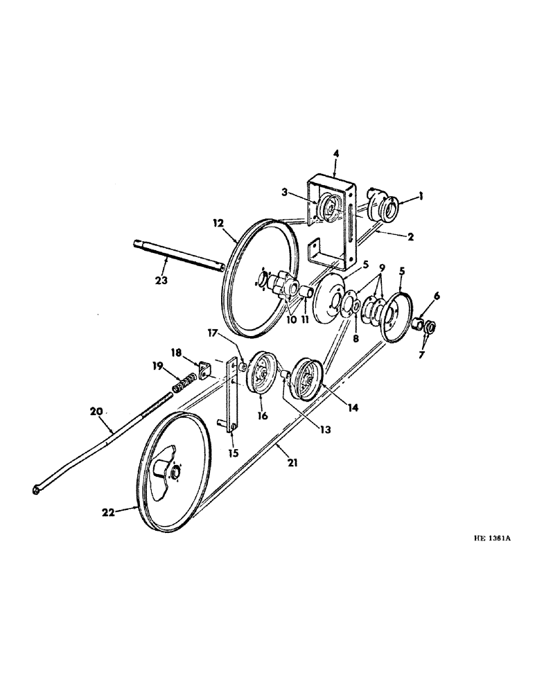 Схема запчастей Case IH 210 - (Q-28) - PLATFORM, REEL DRIVE, SERIAL NUMBER 3700 AND SINCE Platforms