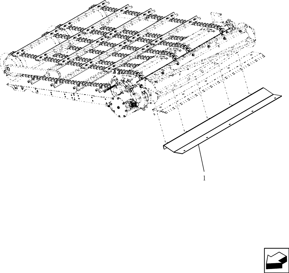 Схема запчастей Case IH 7010 - (66.101.12) - KIT, STONE TRAP SUMP COVER (66) - THRESHING