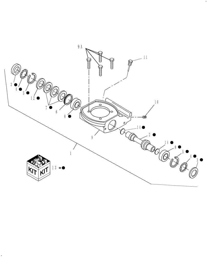 Схема запчастей Case IH DC92 - (14.02) - CW & CCW MODULE (14) - CROP CUTTING