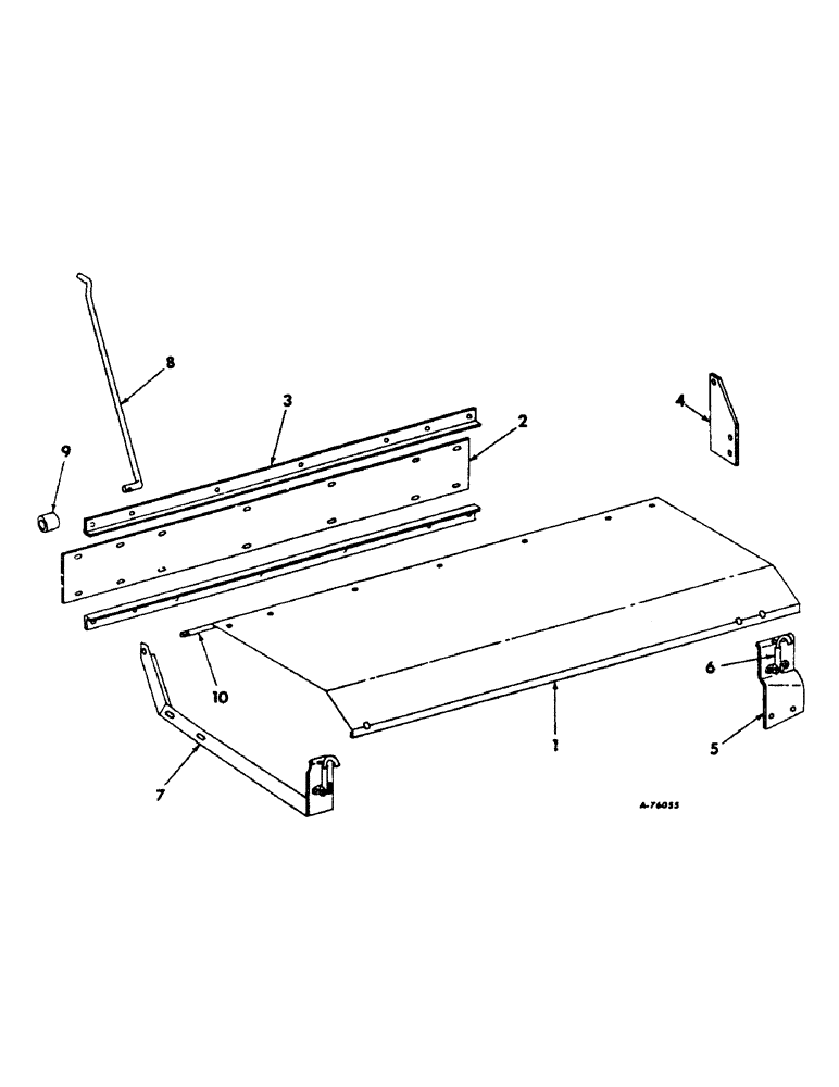 Схема запчастей Case IH 303 - (416) - C-221 ENGINE, 3-9/16 X 3-11/16, ENGINE COVER ATTACHMENT (10) - ENGINE