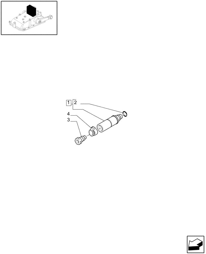 Схема запчастей Case IH JX1095N - (1.82.7/06) - (VAR.730) RAPID COUPLING DELUXE (07) - HYDRAULIC SYSTEM