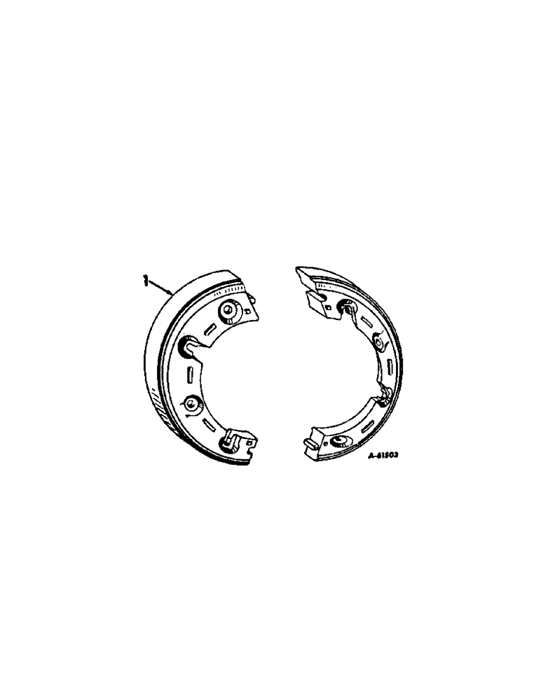 Схема запчастей Case IH HYDRO 70 - (15-07) - WHEELS AND TRACTION, REAR WHEEL WEIGHTS, SPLIT TYPE, FOR DISC TYPE REAR WHEELS Wheels & Traction