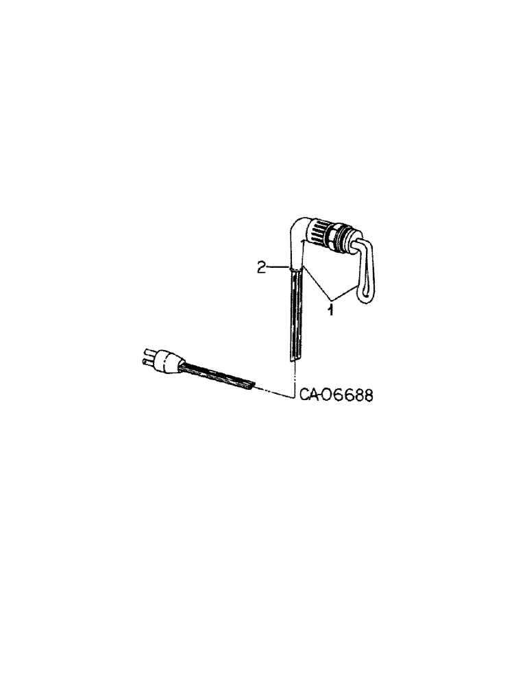 Схема запчастей Case IH 886 - (12-09[A]) - POWER, CRANKCASE WATER HEATER Power