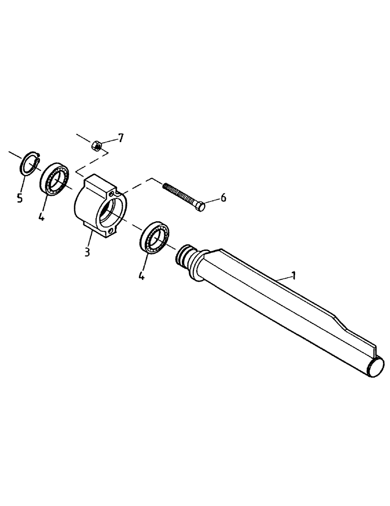 Схема запчастей Case IH 7000 - (A03-10) - PRIMARY EXTRACTOR ROLLER, FLORIDA OPTION Mainframe & Functioning Components