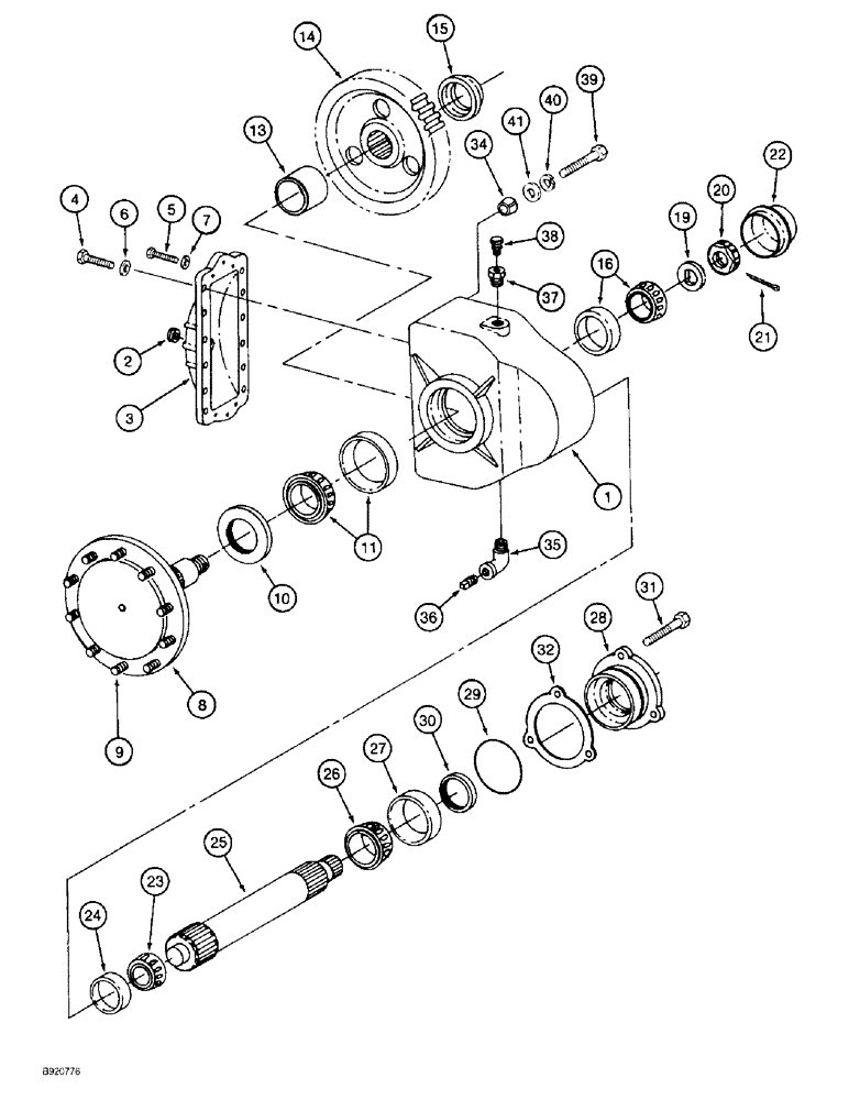 Схема запчастей Case IH 2022 - (9B-02) - WATER TANK, 2022 COTTON PICKER (14) - WATER SYSTEM