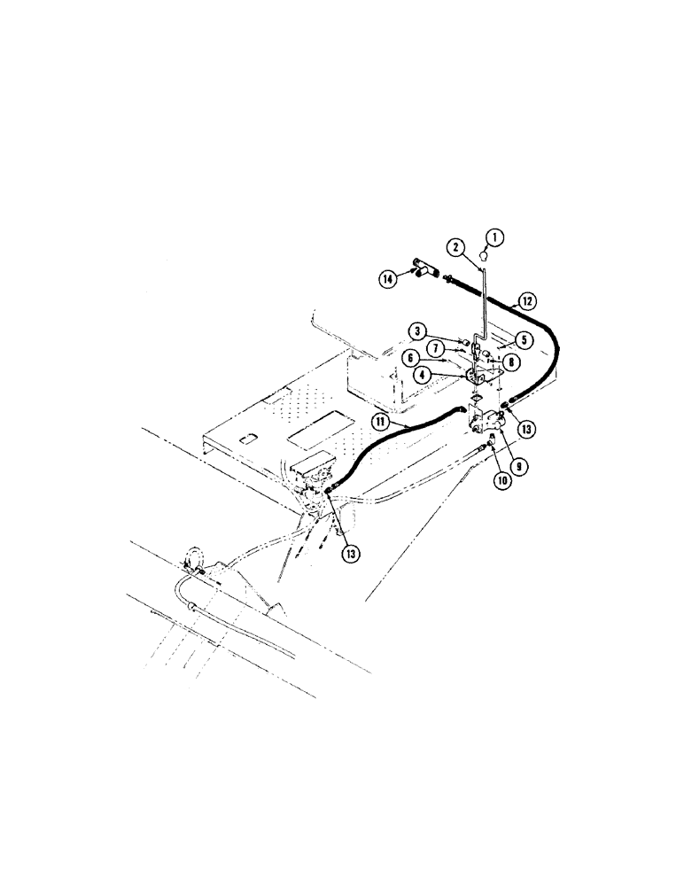 Схема запчастей Case IH 1075 - (076) - REEL CONTROL, DRAPER HEADER (58) - ATTACHMENTS/HEADERS