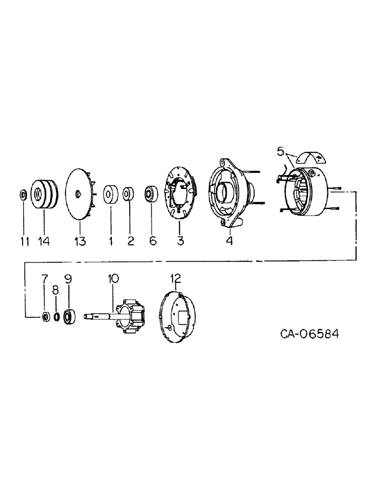 Схема запчастей Case IH 400 - (A-100) - GENERATOR, ALTERNATOR, DIAL-A-RATE 