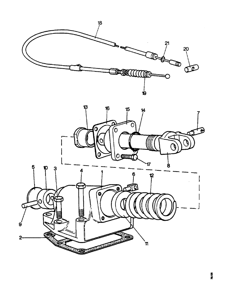 Схема запчастей Case IH 990 - (E34) - SELECTAMATIC HYDRAULIC SYSTEM, SINGLE RATE SENSING UNIT, 885, 990, 995, 996 AND 1210 TRACTORS (07) - HYDRAULIC SYSTEM