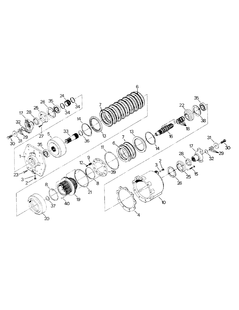 Схема запчастей Case IH CP-1400 - (10-11) - PTO CLUTCH ASSEMBLY Options & Miscellaneous