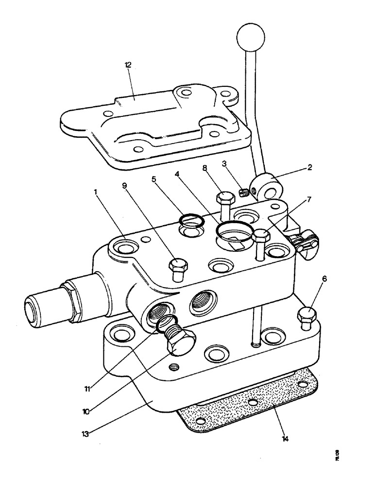 Схема запчастей Case IH 990 - (E42) - SELECTAMATIC HYDRAULIC SYSTEM, DOUBLE ACTING LIVE TAKE OFF VALVE UNIT, TWIN - ALL MODELS (07) - HYDRAULIC SYSTEM