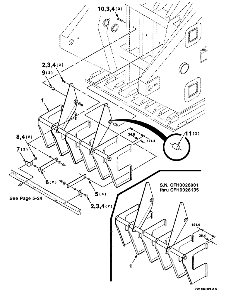 Схема запчастей Case IH 8580 - (09-14) - PLUNGER CLEANER KIT Decals & Attachments