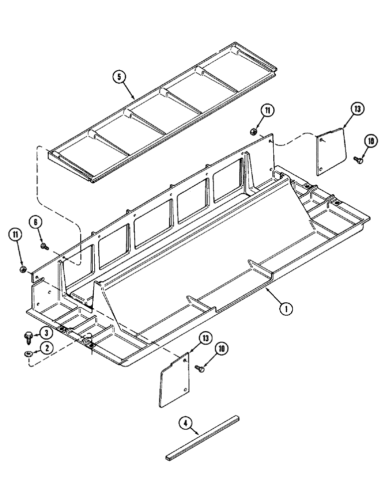 Схема запчастей Case IH 3294 - (9-466) - CAB, PLENUM, CAB S/N 12107380 AND AFTER (09) - CHASSIS/ATTACHMENTS