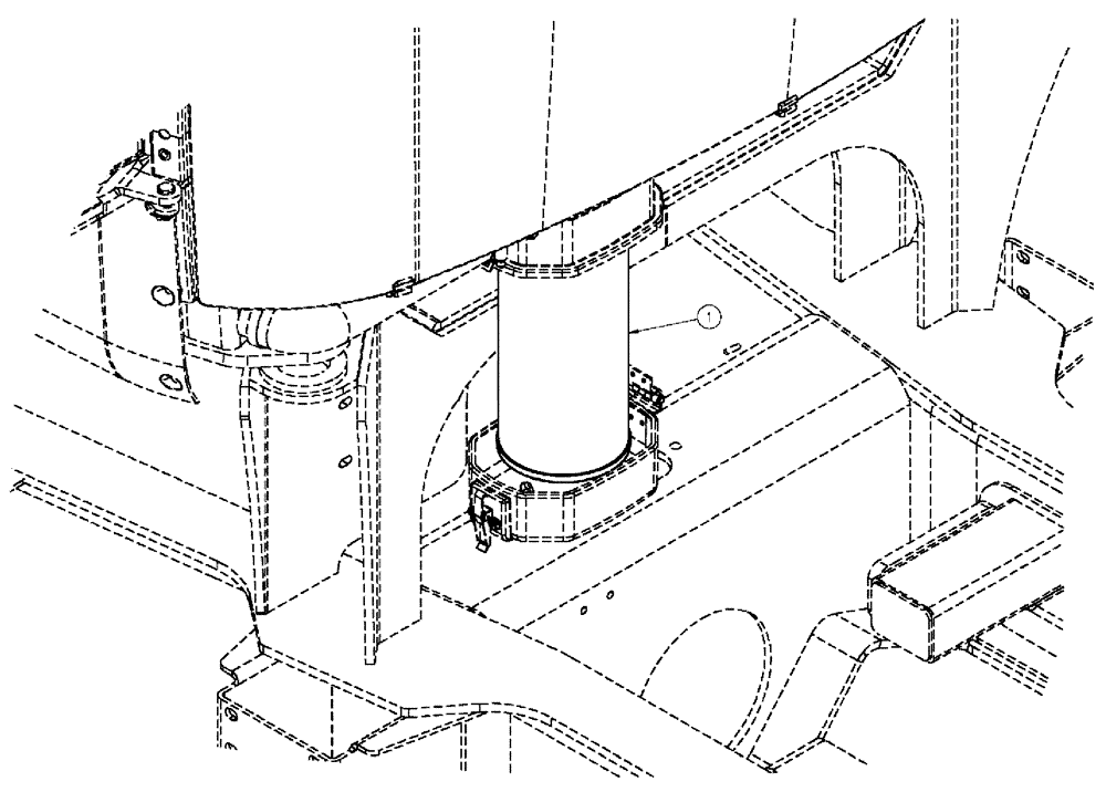 Схема запчастей Case IH TITAN 3520 - (01-018) - HVAC FITOUT GROUP (10) - CAB