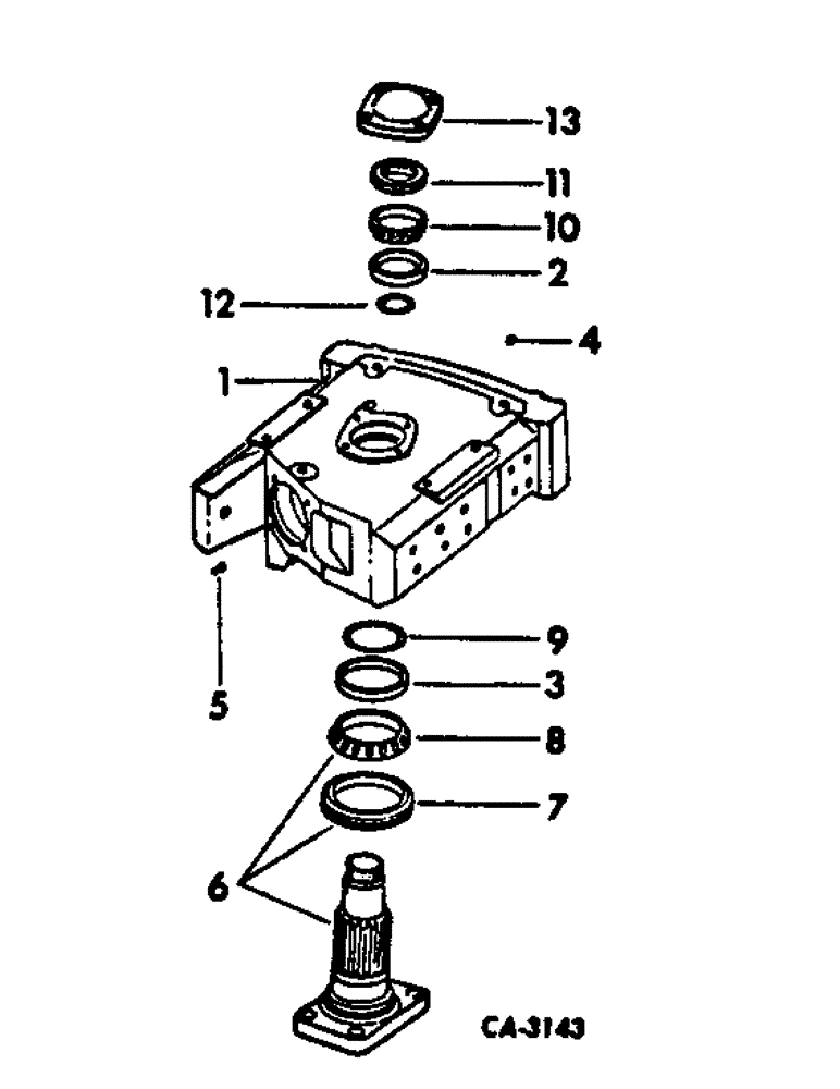 Схема запчастей Case IH 666 - (14-01) - SUSPENSION, UPPER BOLSTER Suspension