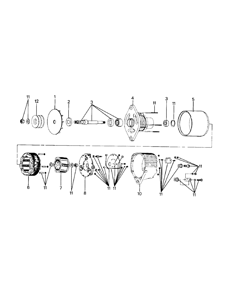 Схема запчастей Case IH ST220 - (02-13) - ALTERNATOR ASSEMBLY (06) - ELECTRICAL