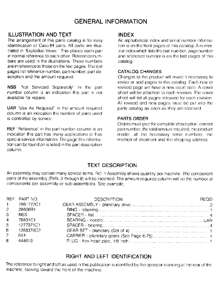Схема запчастей Case IH L106 - (26) - GENERAL INFORMATION (08) - HYDRAULICS