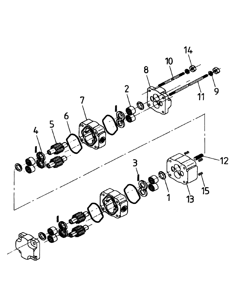 Схема запчастей Case IH 7000 - (B04-10) - FLOW DIVIDER Hydraulic Components & Circuits