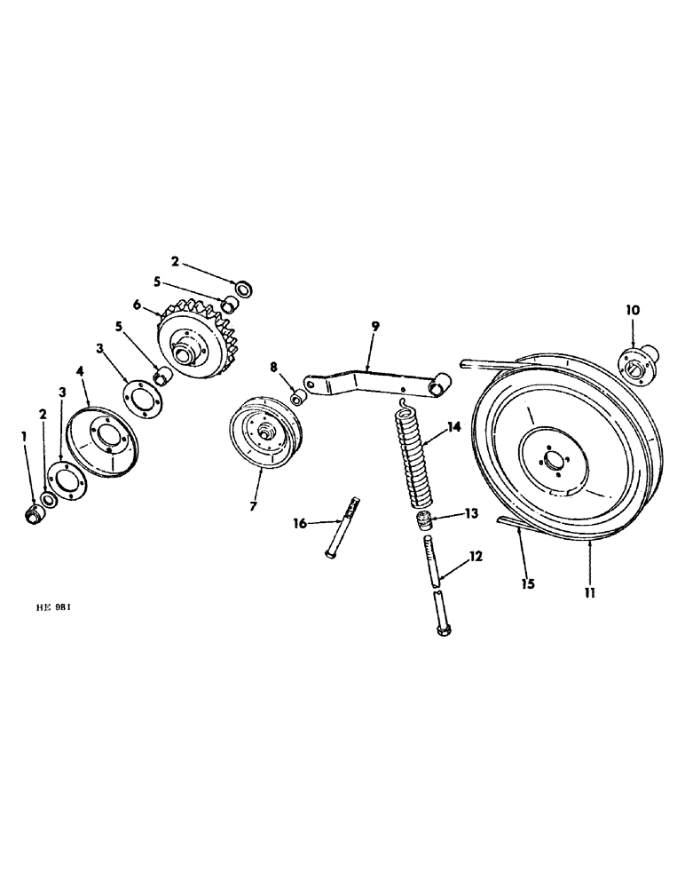 Схема запчастей Case IH 225 - (Q-12) - PLATFORM, REEL DRIVE, RIGHT HAND Platforms