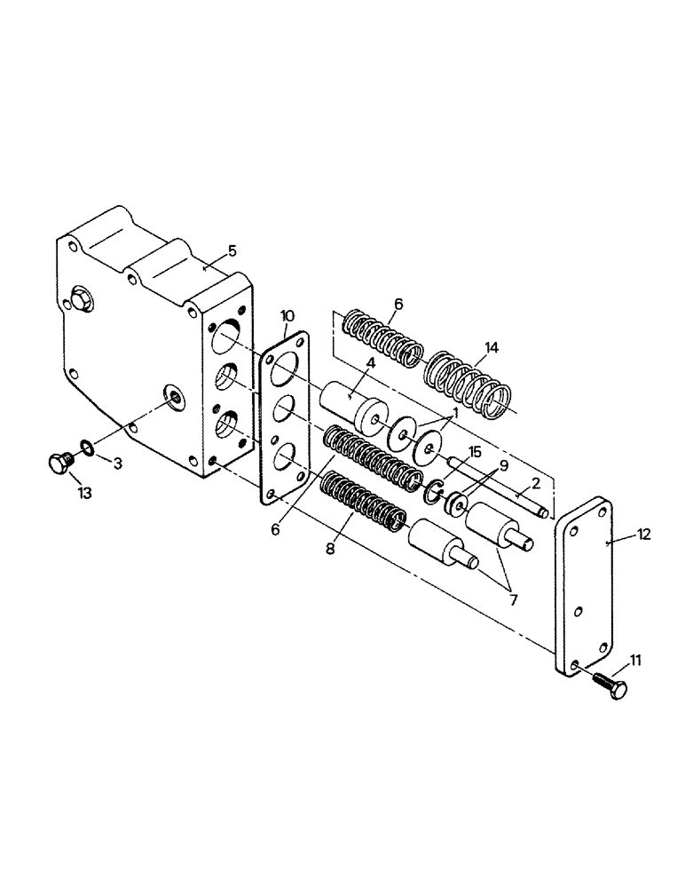 Схема запчастей Case IH STEIGER - (04-36) - TRANSMISSION REGULATOR VALVE ASSEMBLY (04) - Drive Train