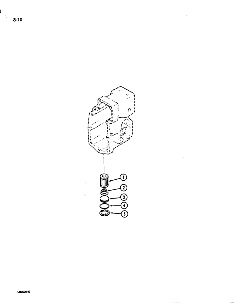 Схема запчастей Case IH 9170 - (3-10) - FUEL PUMP HOUSING, 855 ENGINE (03) - FUEL SYSTEM