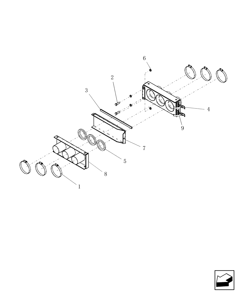 Схема запчастей Case IH SDX30 - (6.020.1) - ADX AIR CART AIR DISTRIBUTION QUICK CONNECT Related Equipment