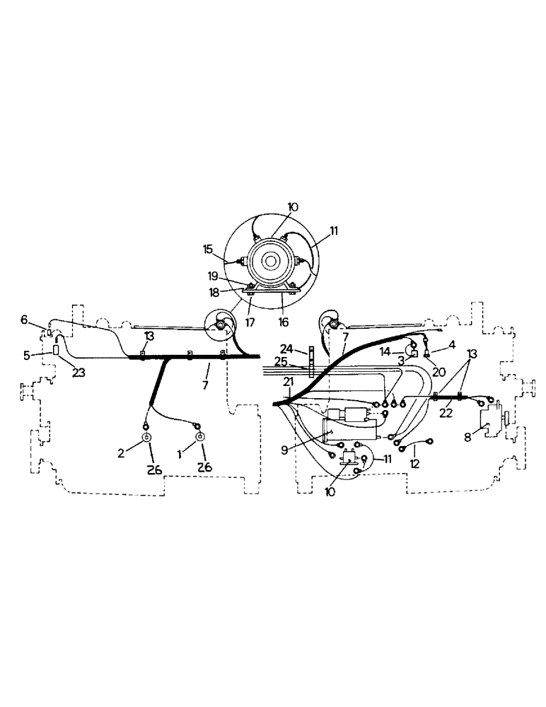 Схема запчастей Case IH PTA280 - (02-02) - ENGINE ELECTRICAL, CAT 3306 ENGINE (06) - ELECTRICAL