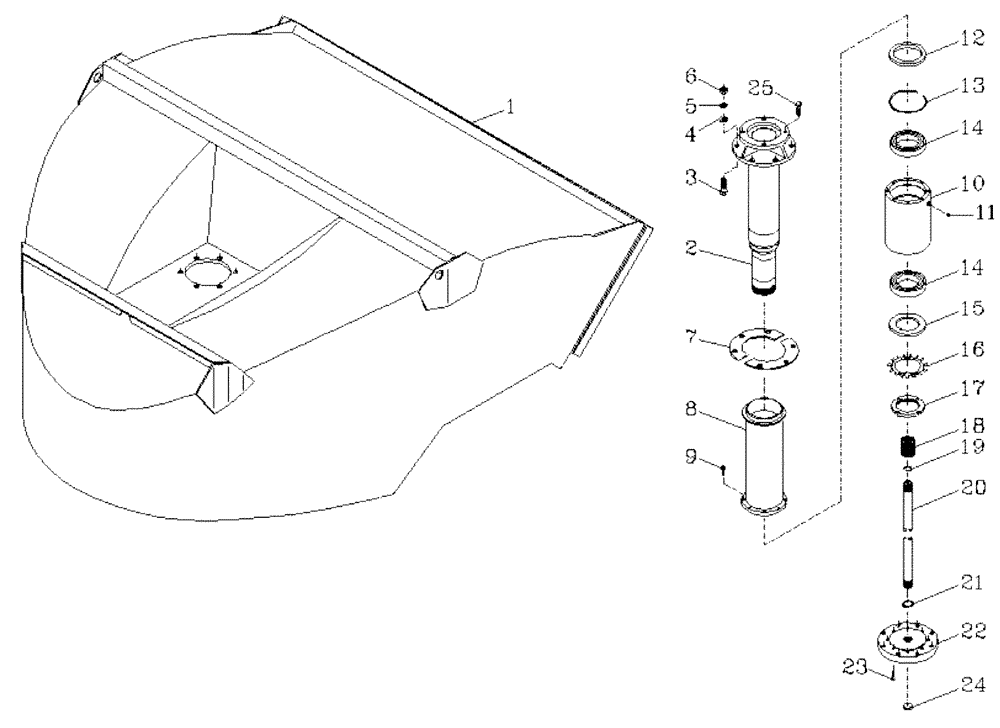 Схема запчастей Case IH 7700 - (A07[05]) - PRIMARY EXTRACTOR {Steel Hood} Mainframe & Functioning Components