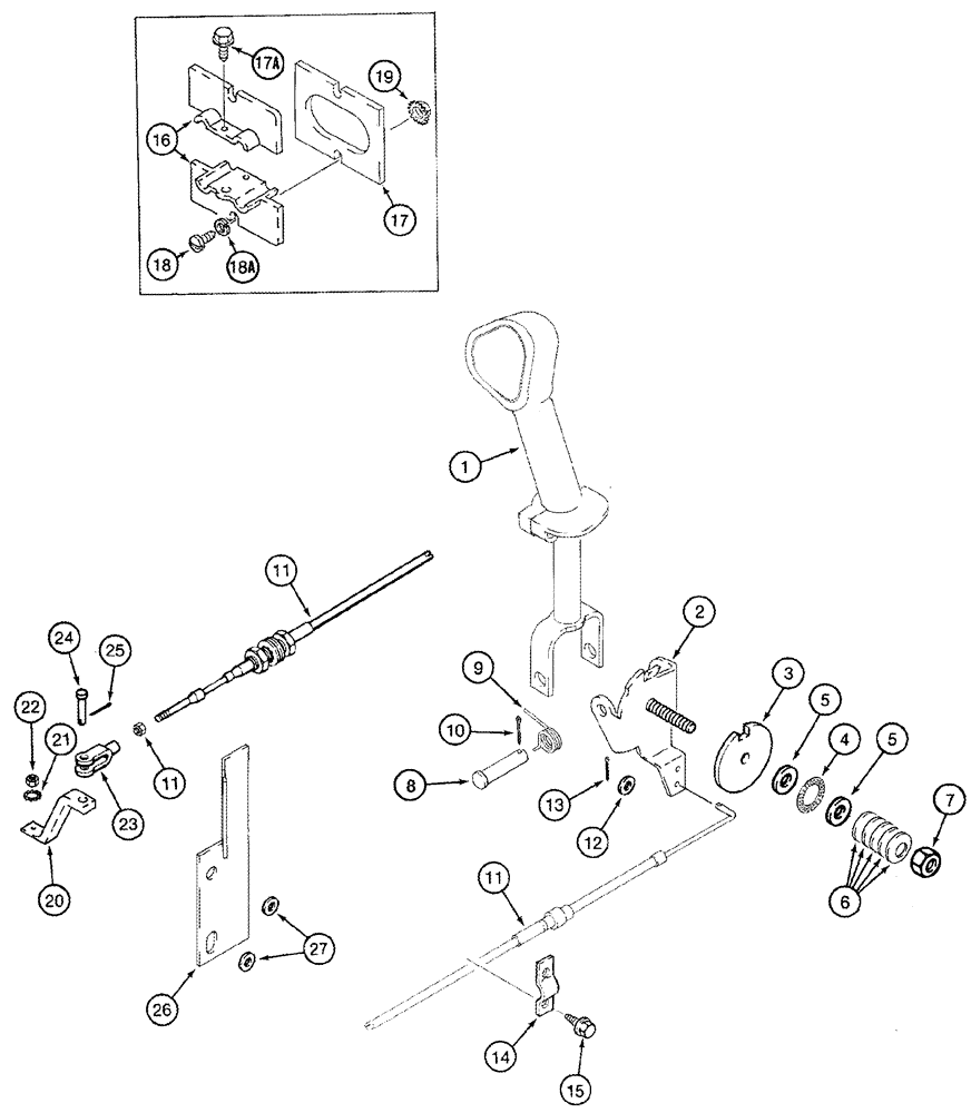 Схема запчастей Case IH 2388 - (06-08) - CONTROLS - PROPULSION (03) - POWER TRAIN