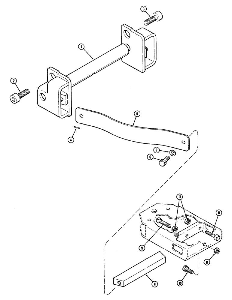 Схема запчастей Case IH 2590 - (9-314) - CROSSBAR AND WISHBONE SPRINGS (09) - CHASSIS/ATTACHMENTS