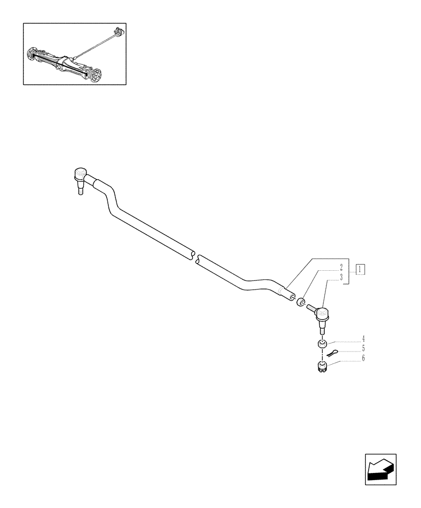 Схема запчастей Case IH MAXXUM 120 - (1.40. 5/04) - (CL.3) SUSPENDED FRONT AXLE W/MULTI-PLATE DIFF. LOCK AND BRAKES - LINK (VAR.330427) (04) - FRONT AXLE & STEERING