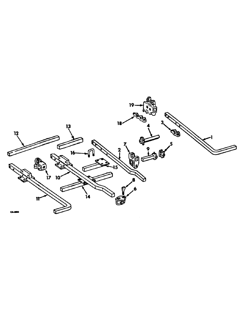 Схема запчастей Case IH 153 - (AP-18) - TOOLING EQUIPMENT, FOR UNIT J, 1970 TO 1972 