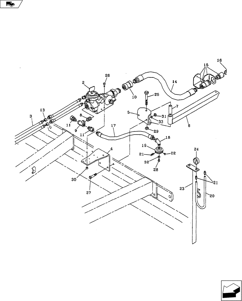 Схема запчастей Case IH 4250 - (35.106.02) - B-9500 REGULATOR ASSEMBLY (35) - HYDRAULIC SYSTEMS