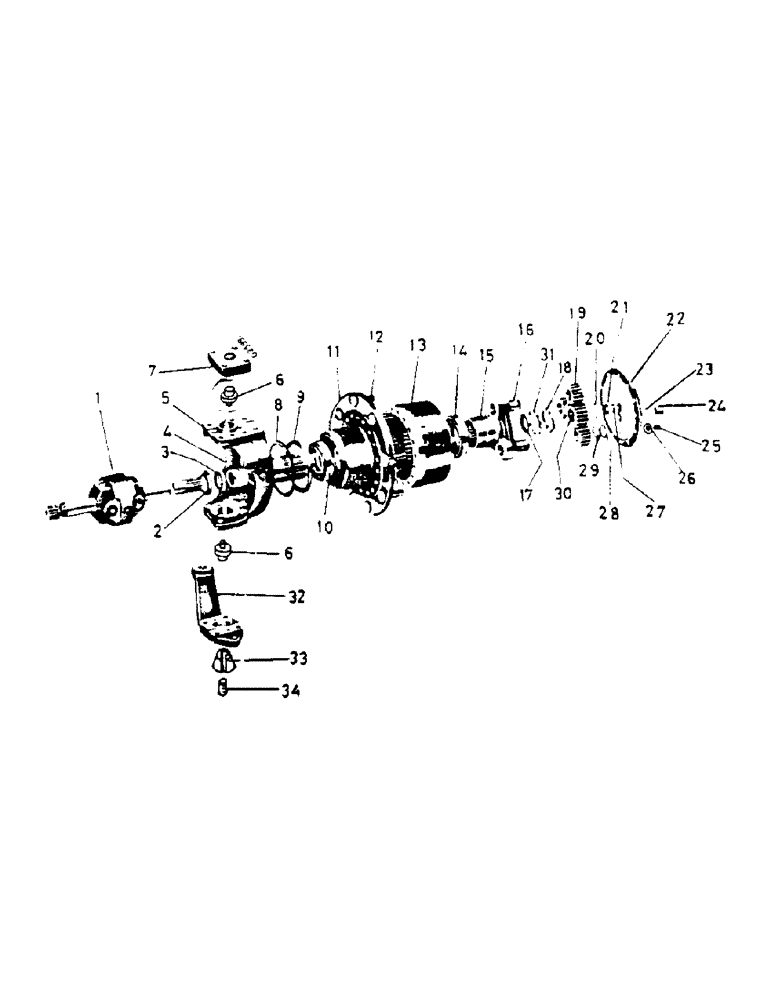 Схема запчастей Case IH 724 - (216) - DRIVE SHAFT, STEERING KNUCKLE, WHEEL HUB (06) - POWER TRAIN