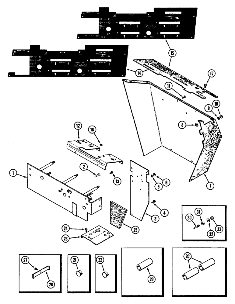 Схема запчастей Case IH 2290 - (9-508) - CONTROL CONSOLE (09) - CHASSIS/ATTACHMENTS