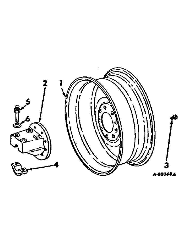 Схема запчастей Case IH 3788 - (15-01) - WHEELS AND TRACTION, OUTER DUAL WHEELS, DISC TYPE Wheels & Traction