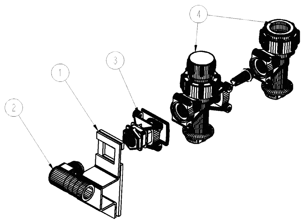 Схема запчастей Case IH 3150 - (11-007) - 1 WAY WILGER, ASSEMBLY Options