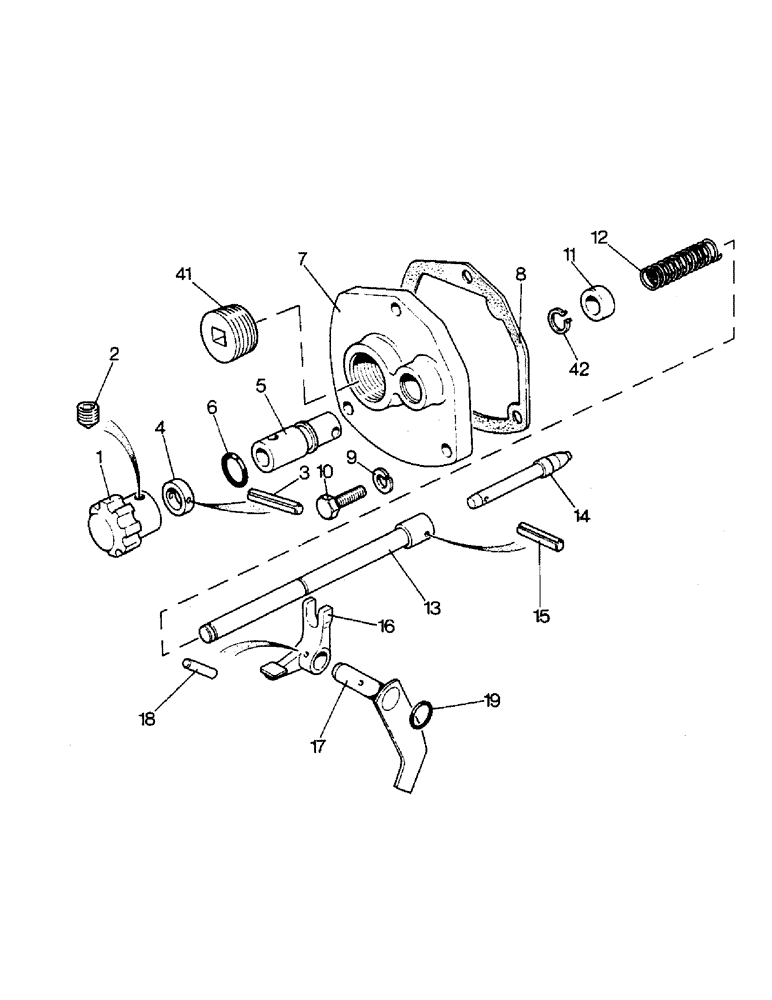 Схема запчастей Case IH 1290 - (K-15) - FLOW RATE LOWERING CONTROL (07) - HYDRAULICS