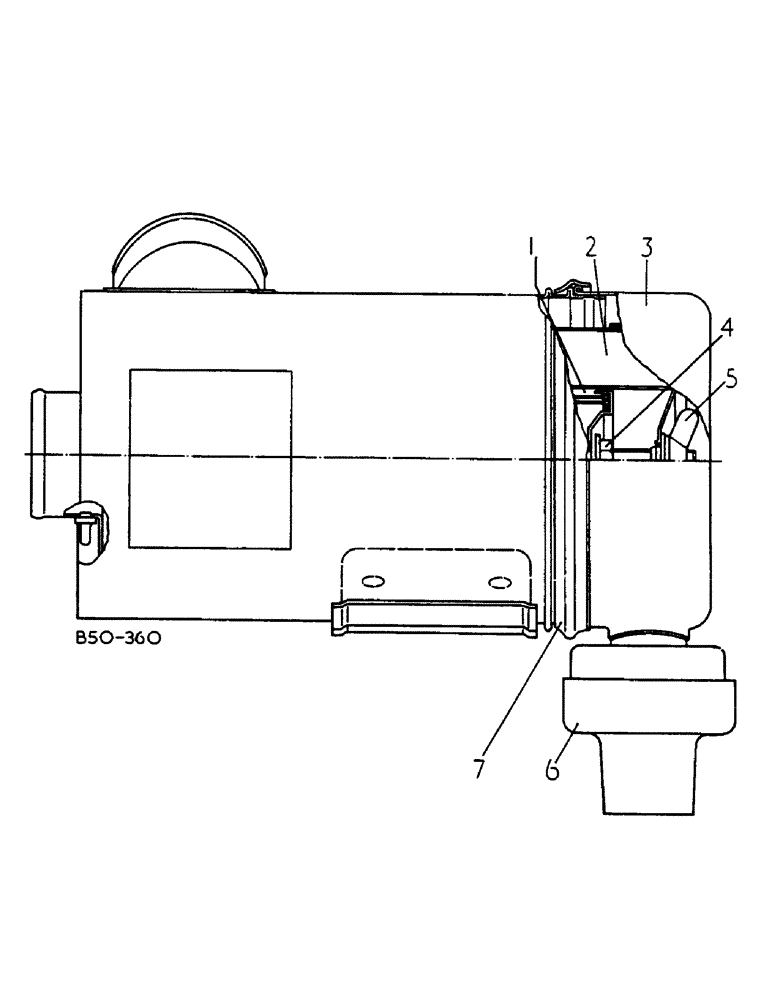 Схема запчастей Case IH 785 - (12-010) - AIR CLEANER, DONALDSON, W/SAFETY ELEMENT Power