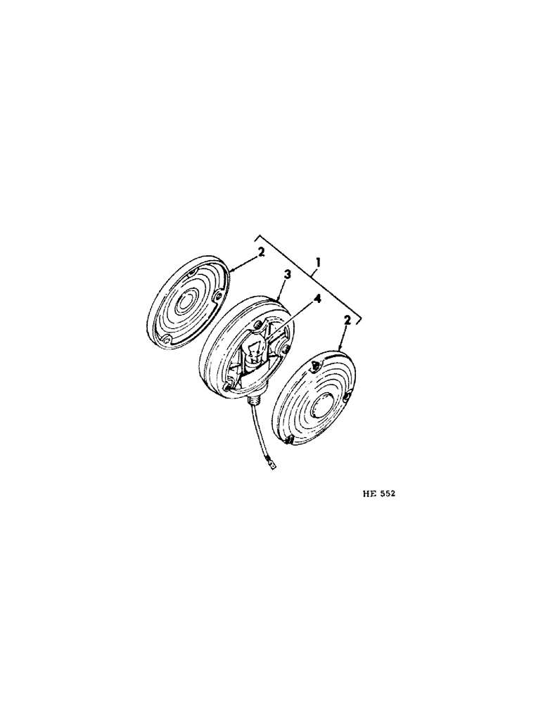 Схема запчастей Case IH 210 - (G-10[A]) - ELECTRICAL SYSTEM, SAFETY FLASHING LIGHT (06) - ELECTRICAL SYSTEMS