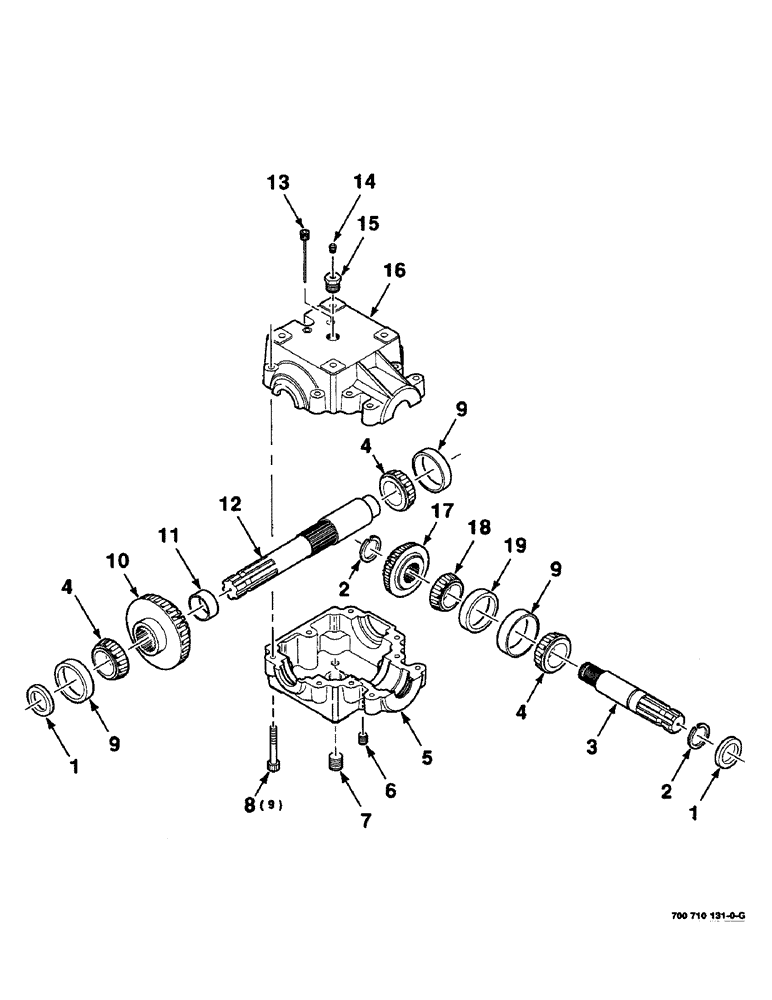 Схема запчастей Case IH 8435 - (2-06) - GEARBOX ASSEMBLY, 700710131 GEARBOX ASSEMBLY COMPLETE Driveline