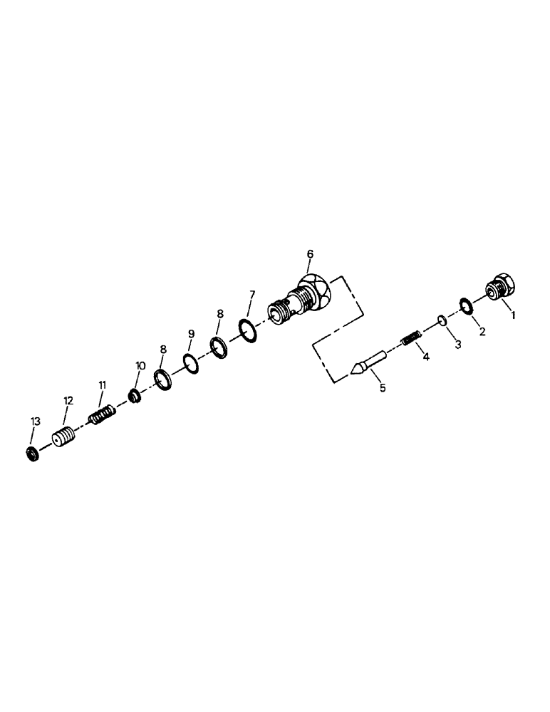 Схема запчастей Case IH PTA297 - (10-26) - LOW PRESSURE RELIEF VALVE CARTRIDGE Options & Miscellaneous