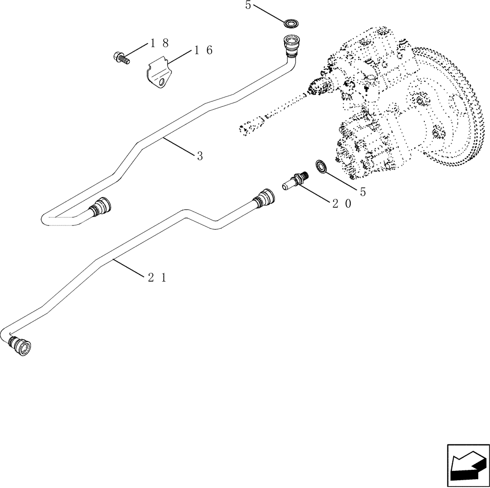 Схема запчастей Case IH 2577 - (10.210.01) - FUEL FILTER - PUMP, TRANSFER (10) - ENGINE