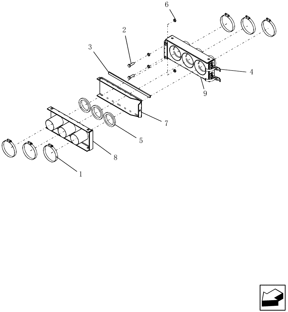 Схема запчастей Case IH PTX300 - (5.030.1) - AIR DISTRIBUTION QUICK CONNECT Related Equipment