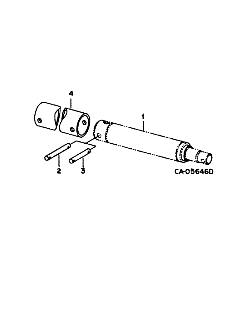 Схема запчастей Case IH 1480 - (10-42) - HYDRAULICS, HEADER LIFT CYLINDER (07) - HYDRAULICS