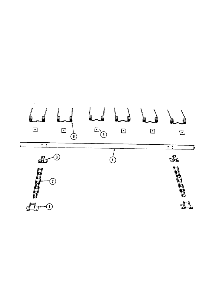 Схема запчастей Case IH 133 - (48[A]) - PICKUP RAKE 