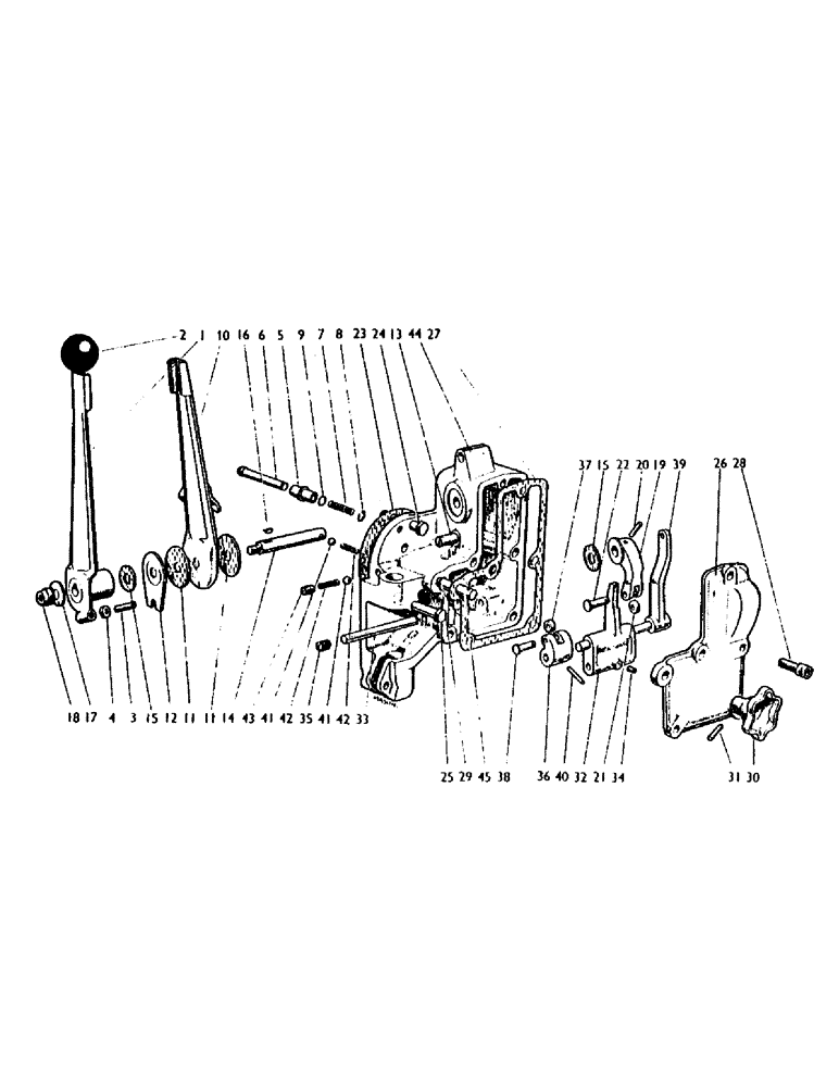 Схема запчастей Case IH 880 - (42) - HYDRAULIC CONTROLS, ALL MODELS (07) - HYDRAULIC SYSTEM