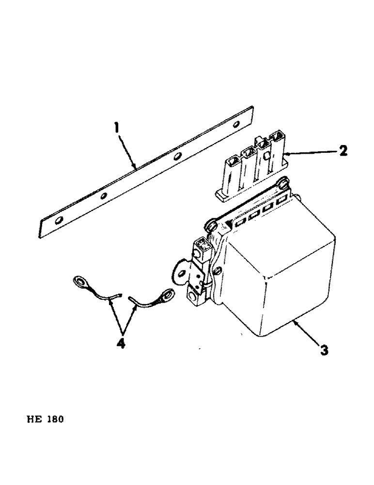 Схема запчастей Case IH 210 - (G-11) - ELECTRICAL SYSTEM, VOLTAGE REGULATOR MOUNTING (06) - ELECTRICAL SYSTEMS