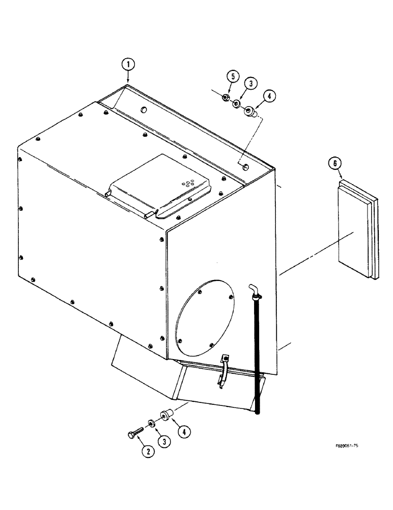 Схема запчастей Case IH STEIGER - (9-088) - AIR CONDITIONER AND HEATER MODULE, CAB (09) - CHASSIS/ATTACHMENTS