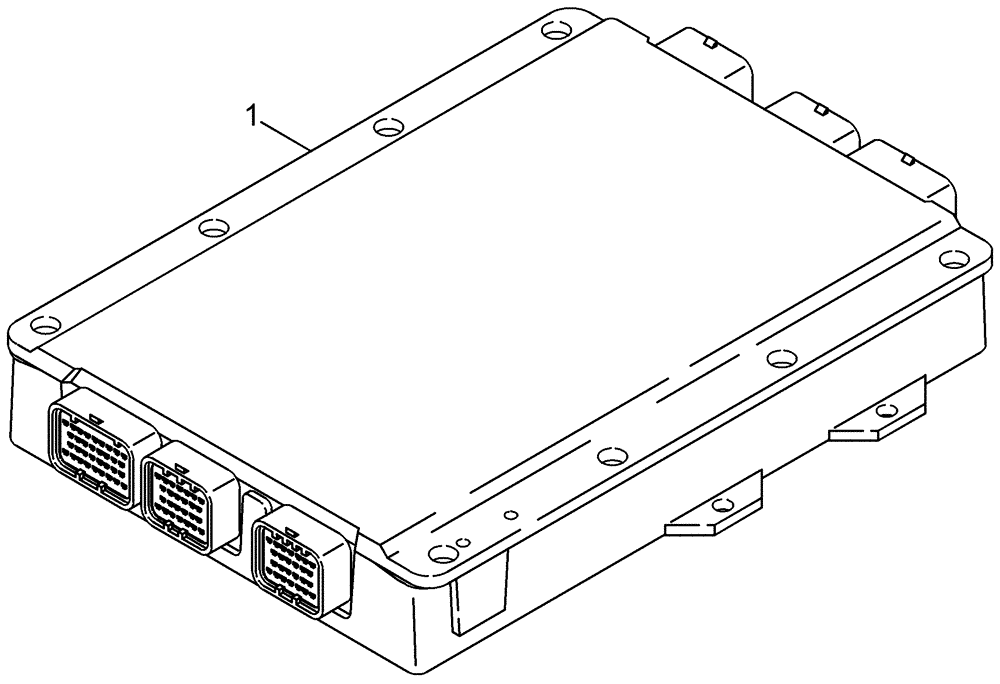 Схема запчастей Case IH MAGNUM 305 - (04-43) - MODULE, TRACTOR MULTIFUNCTION (04) - ELECTRICAL SYSTEMS