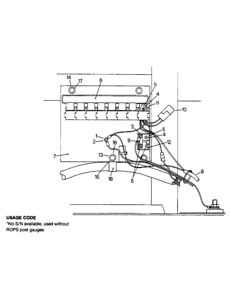 Схема запчастей Case IH STEIGER - (02-12) - INSTRUMENTATION GROUP, AIR SEAT (06) - ELECTRICAL